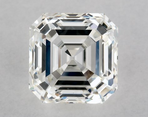 GIA 1.02 Carat H-VS1 Very Good Cut Asscher Diamond