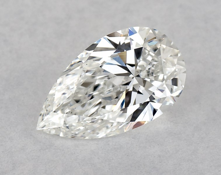 0.62 carat pear diamond, E VS1