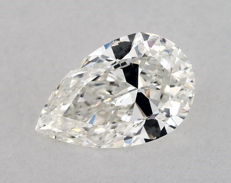 GIA 1.00 Carat H-VS2 Very Good Cut Pear Diamond