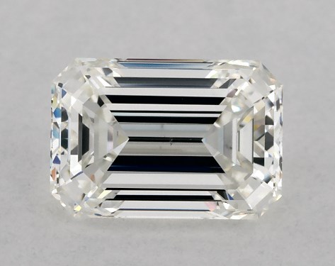 GIA 1.03 Carat H-VS2 Very Good Cut Emerald Diamond