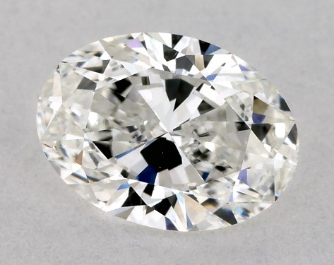 GIA 1.00 Carat G-VS2 Ideal Cut Oval Diamond