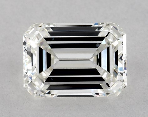 GIA 1.01 Carat H-VVS1 Very Good Cut Emerald Diamond