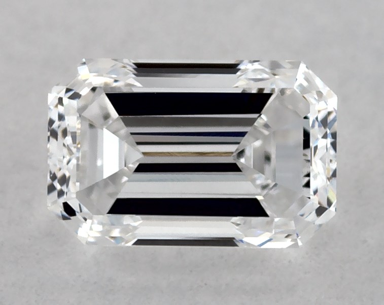 0.49 carat emerald diamond, D VS1