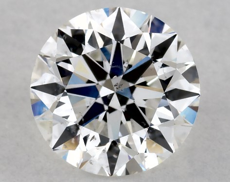 GIA 1.00 Carat F-SI2 Excellent Cut Round Diamond