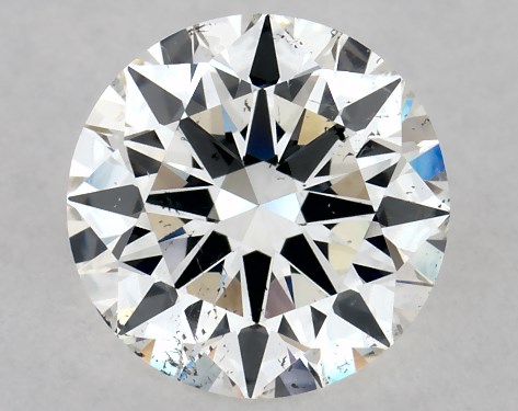 GIA 1.00 Carat G-SI2 Excellent Cut Round Diamond