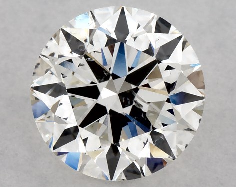 GIA 1.01 Carat H-SI2 Excellent Cut Round Diamond