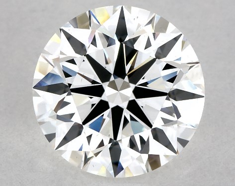 GIA 3.01 Carat E-VS2 Excellent Cut Round Diamond