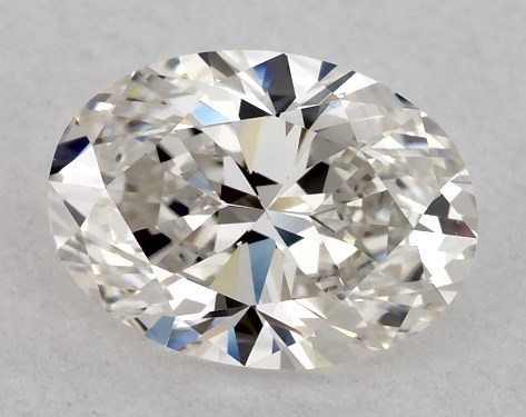 GIA 1.00 Carat H-VS1 Very Good Cut Oval Diamond