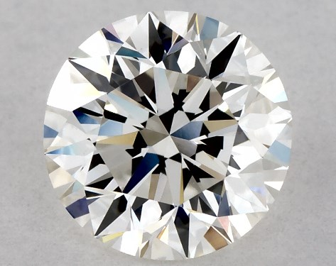 GIA 1.00 Carat H-VS1 Excellent Cut Round Diamond