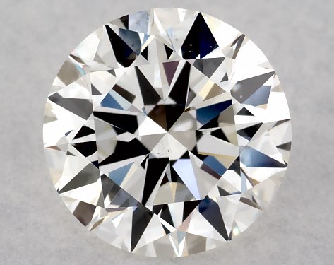 GIA 1.00 Carat I-VS2 Excellent Cut Round Diamond