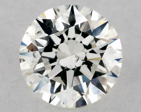 GIA 0.30 Carat J-SI1 Excellent Cut Round Diamond