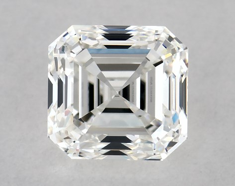 GIA 1.00 Carat H-VVS2 Very Good Cut Asscher Diamond