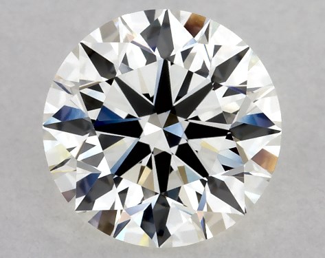 GIA 1.00 Carat H-VVS1 Excellent Cut Round Diamond