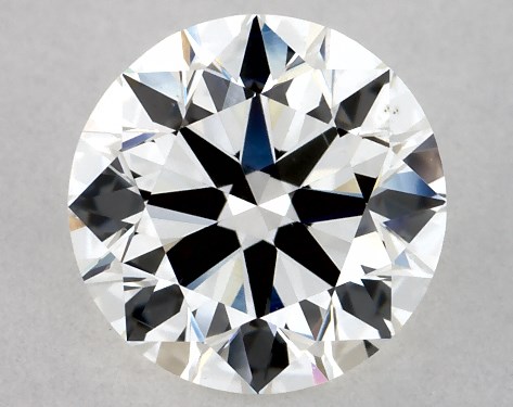 GIA 1.00 Carat H-VS2 Excellent Cut Round Diamond