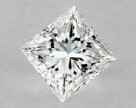 GIA 1.01 Carat G-VS2 Ideal Cut Princess Diamond