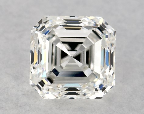 GIA 1.00 Carat H-VVS2 Very Good Cut Asscher Diamond