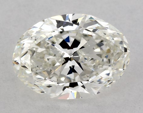 GIA 1.00 Carat H-VS2 Ideal Cut Oval Diamond
