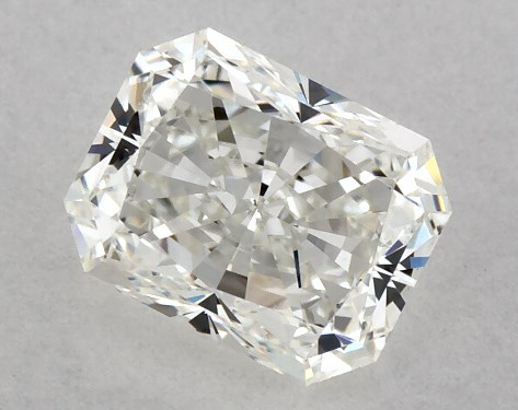 GIA 1.01 Carat H-VS1 Very Good Cut Radiant Diamond