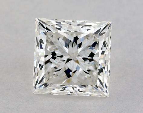 GIA 1.01 Carat H-VS1 Ideal Cut Princess Diamond