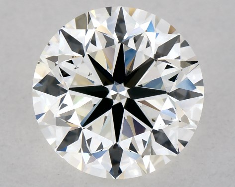 GIA 1.00 Carat I-VS2 Very Good Cut Round Diamond