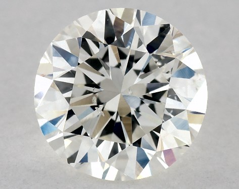 GIA 0.75 Carat J-SI2 Very Good Cut Round Diamond