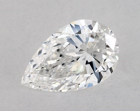 GIA 1.00 Carat E-VS1 Very Good Cut Pear Diamond