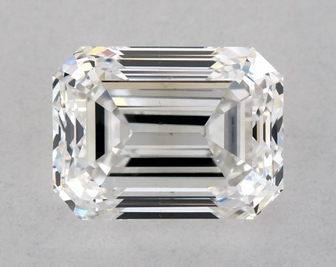 GIA 1.00 Carat G-VS2 Very Good Cut Emerald Diamond