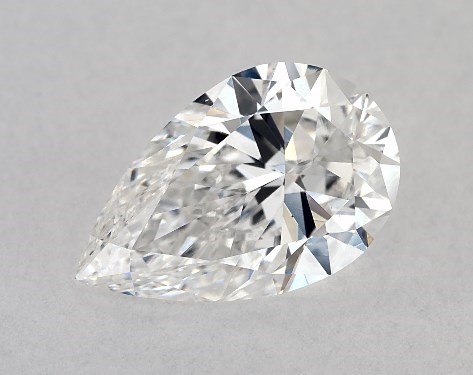 GIA 1.02 Carat D-VS2 Ideal Cut Pear Diamond