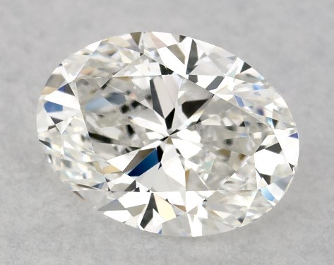 GIA 1.00 Carat F-VS1 Very Good Cut Oval Diamond