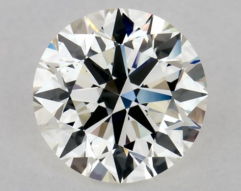 GIA 1.01 Carat J-VS2 Excellent Cut Round Diamond
