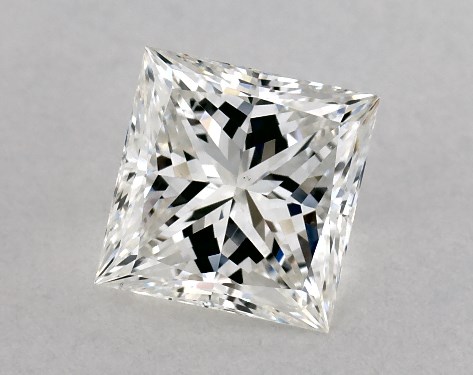 GIA 1.01 Carat F-VS2 Very Good Cut Princess Diamond