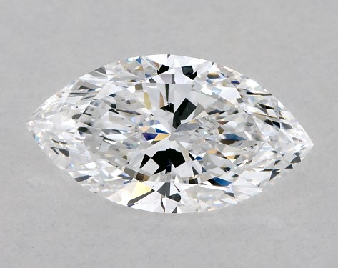 GIA 1.00 Carat D-VS2 Very Good Cut Marquise Diamond