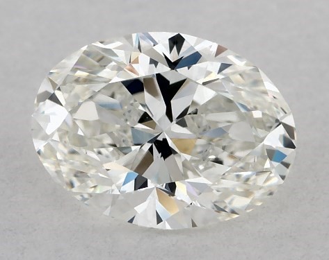 GIA 1.02 Carat H-VS2 Very Good Cut Oval Diamond