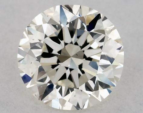 GIA 0.50 Carat K-VS2 Very Good Cut Round Diamond