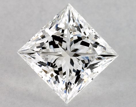 GIA 1.14 Carat E-VVS2 Ideal Cut Princess Lab-Grown Diamond