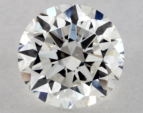 GIA 1.00 Carat H-VS2 Very Good Cut Round Diamond