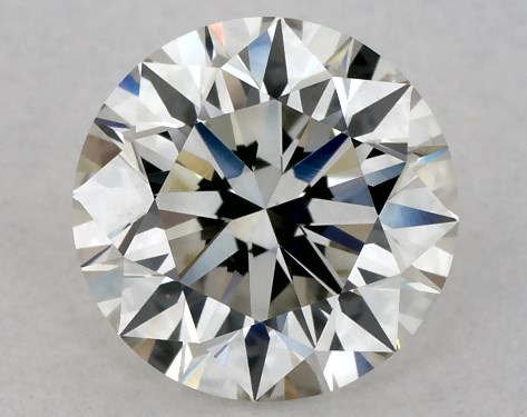 GIA 1.02 Carat H-VS2 Excellent Cut Round Diamond