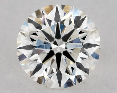 GIA 0.51 Carat H-VS2 Excellent Cut Round Diamond