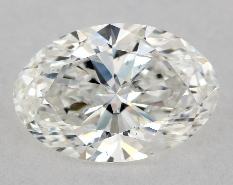GIA 1.00 Carat G-VS2 Ideal Cut Oval Diamond