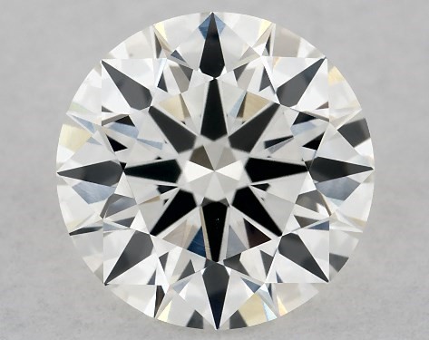 GIA 1.01 Carat H-VS2 Excellent Cut Round Diamond