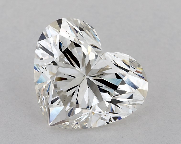 4.26 carat heart diamond, G VS2