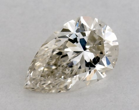 GIA 0.30 Carat K-SI2 Very Good Cut Pear Diamond