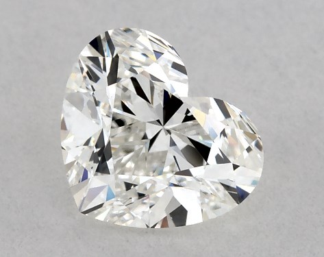 GIA 1.01 Carat H-VS1 Ideal Cut Heart Diamond