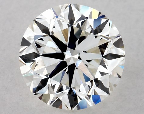 GIA 1.00 Carat H-VVS2 Very Good Cut Round Diamond