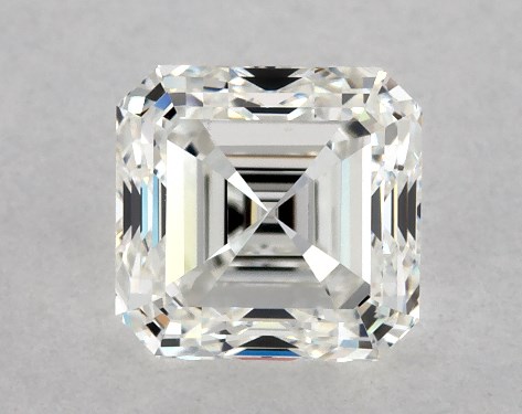GIA 1.00 Carat H-VS2 Very Good Cut Asscher Diamond