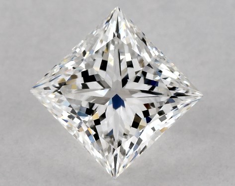 GIA 1.02 Carat E-VS2 Ideal Cut Princess Diamond