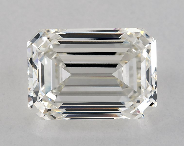 3.52 carat emerald diamond, H VS1