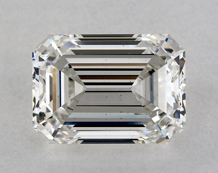 3.52 carat emerald diamond, G VS2