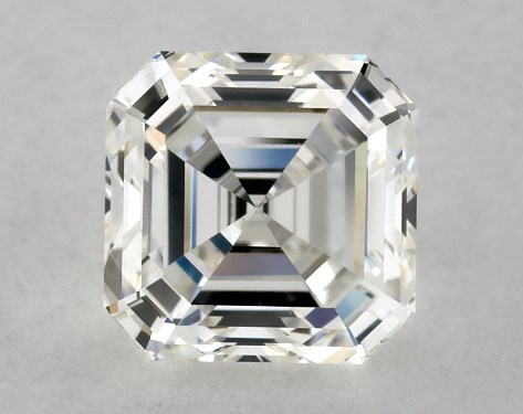 GIA 1.00 Carat H-VS1 Very Good Cut Asscher Diamond