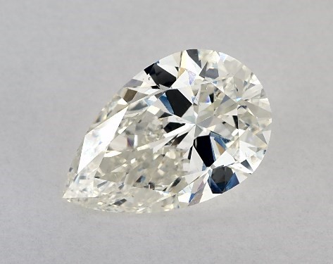 GIA 3.00 Carat K-SI1 Ideal Cut Pear Diamond
